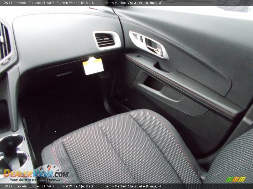 2013 Chevrolet Equinox LT AWD Summit White / Jet Black Photo #14