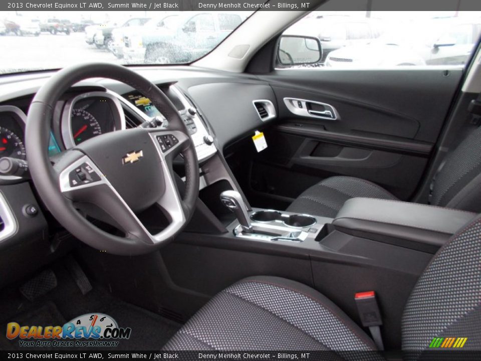 2013 Chevrolet Equinox LT AWD Summit White / Jet Black Photo #18