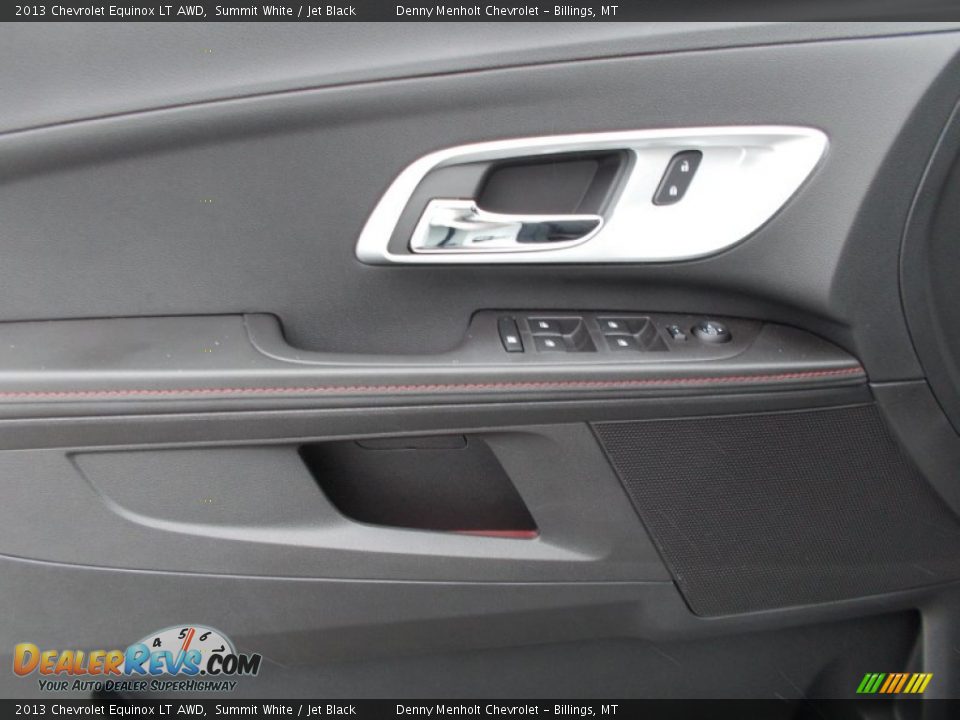 2013 Chevrolet Equinox LT AWD Summit White / Jet Black Photo #19