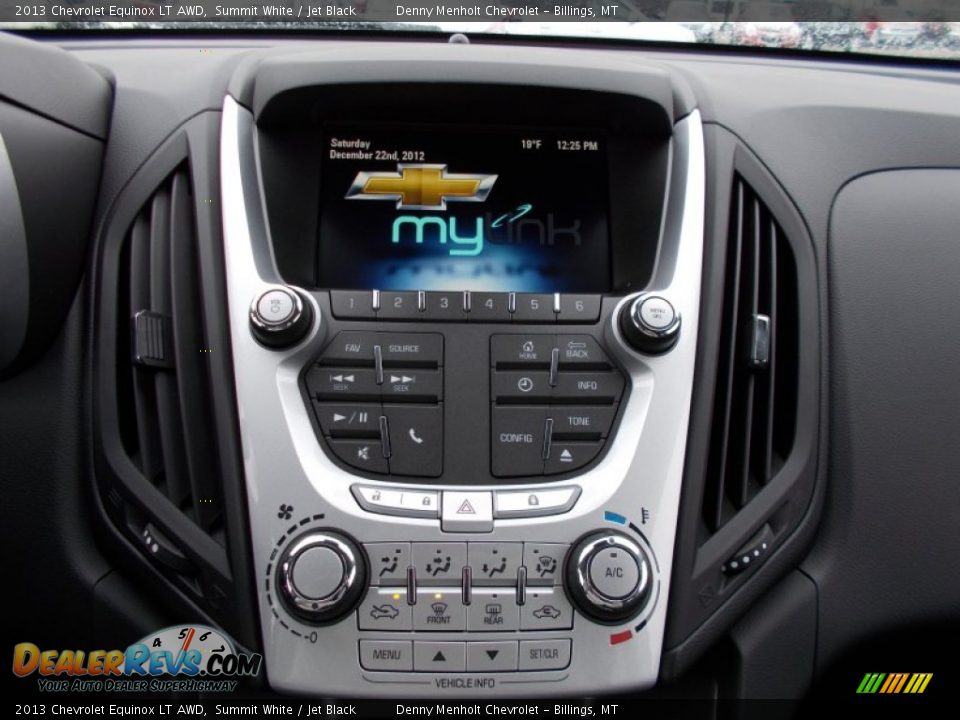 2013 Chevrolet Equinox LT AWD Summit White / Jet Black Photo #21