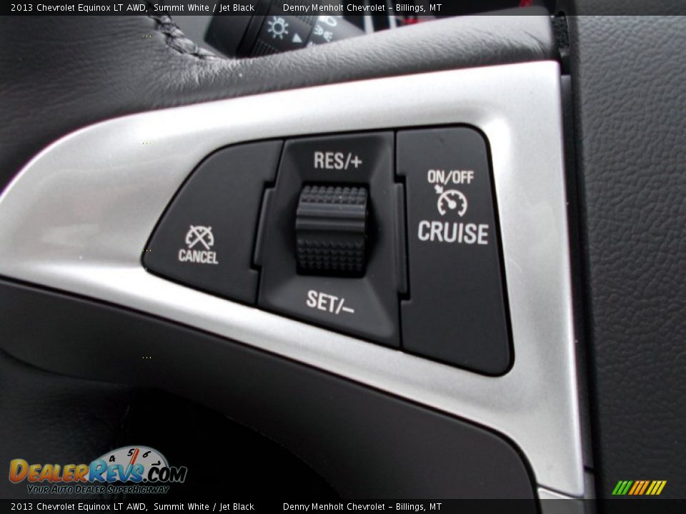 2013 Chevrolet Equinox LT AWD Summit White / Jet Black Photo #25