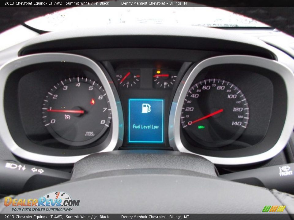 2013 Chevrolet Equinox LT AWD Summit White / Jet Black Photo #26