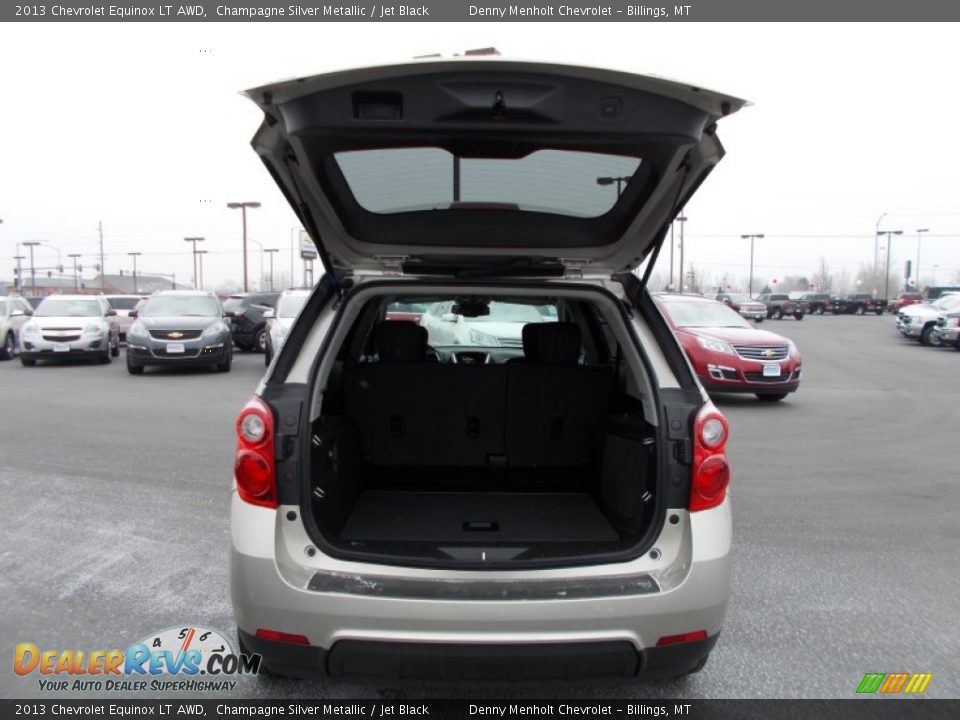 2013 Chevrolet Equinox LT AWD Champagne Silver Metallic / Jet Black Photo #9