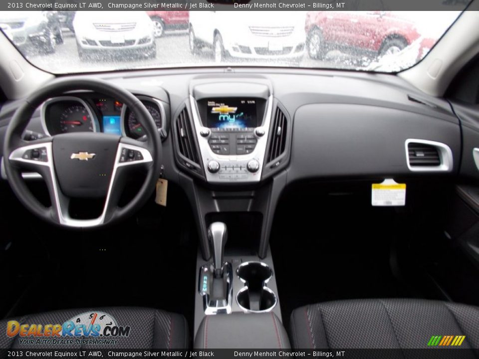 2013 Chevrolet Equinox LT AWD Champagne Silver Metallic / Jet Black Photo #13
