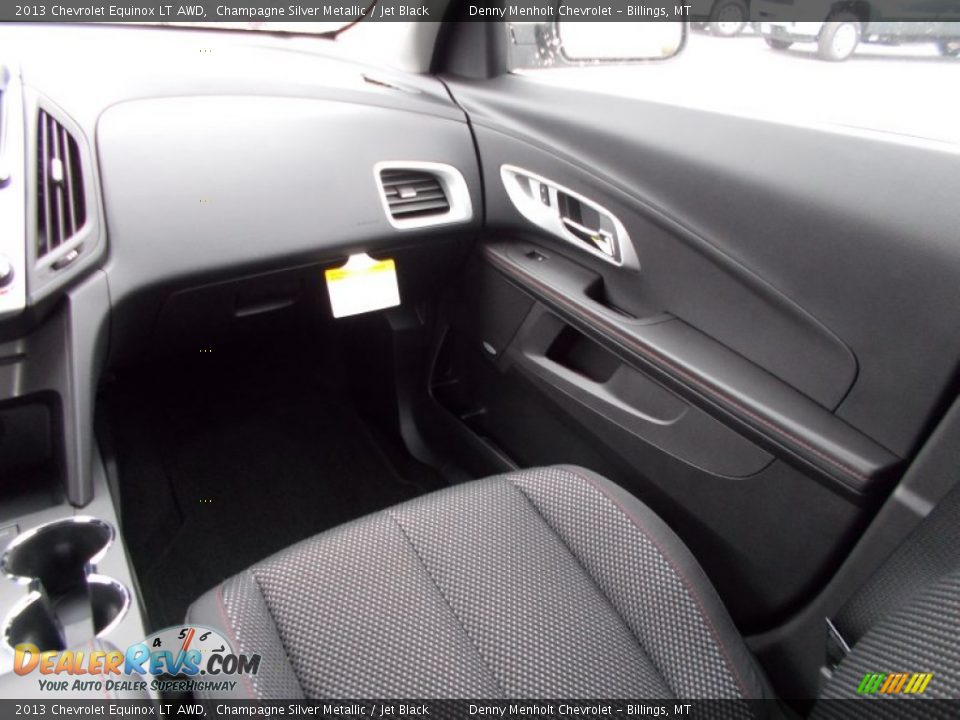 2013 Chevrolet Equinox LT AWD Champagne Silver Metallic / Jet Black Photo #14