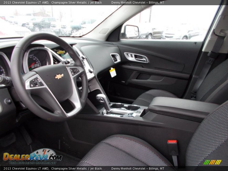 2013 Chevrolet Equinox LT AWD Champagne Silver Metallic / Jet Black Photo #18