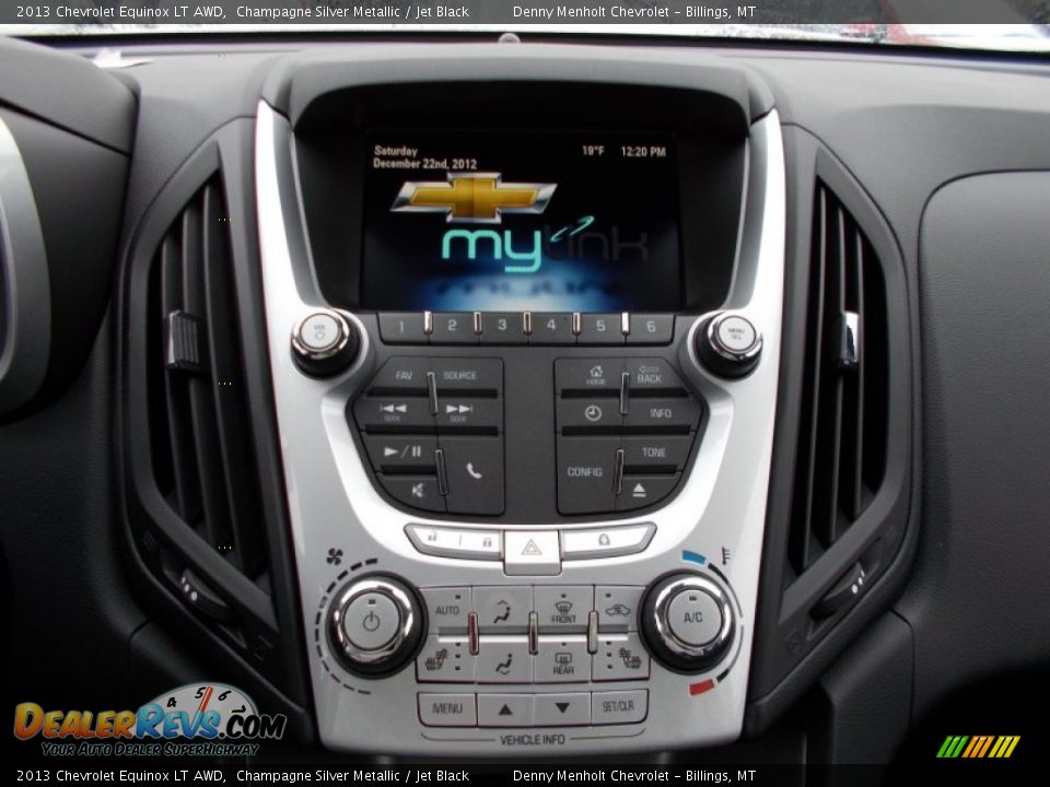 2013 Chevrolet Equinox LT AWD Champagne Silver Metallic / Jet Black Photo #22