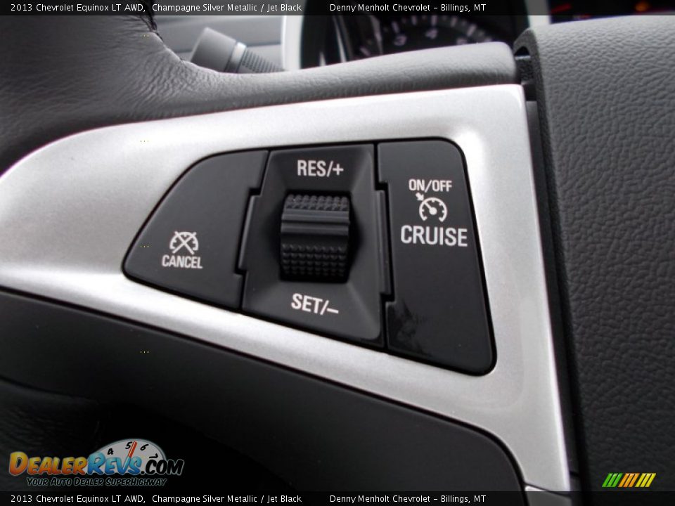 2013 Chevrolet Equinox LT AWD Champagne Silver Metallic / Jet Black Photo #26