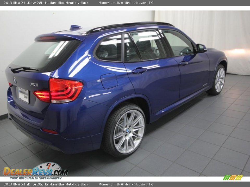 2013 BMW X1 sDrive 28i Le Mans Blue Metallic / Black Photo #8