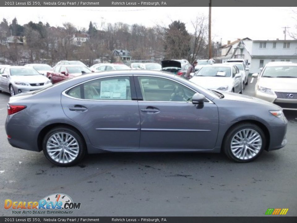 2013 Lexus ES 350 Nebula Gray Pearl / Parchment Photo #5