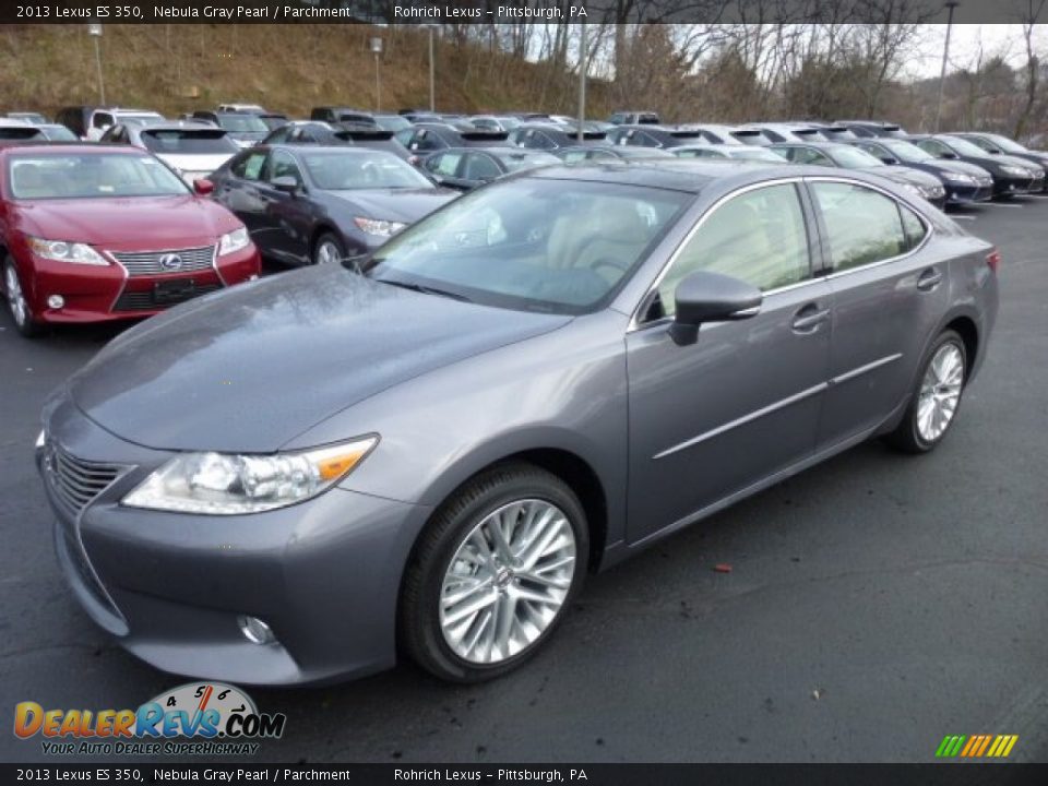 2013 Lexus ES 350 Nebula Gray Pearl / Parchment Photo #8