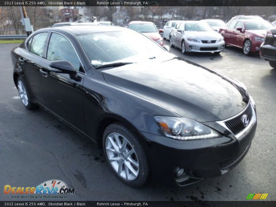 Front 3/4 View of 2013 Lexus IS 250 AWD Photo #6