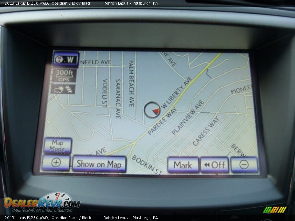 Navigation of 2013 Lexus IS 250 AWD Photo #17