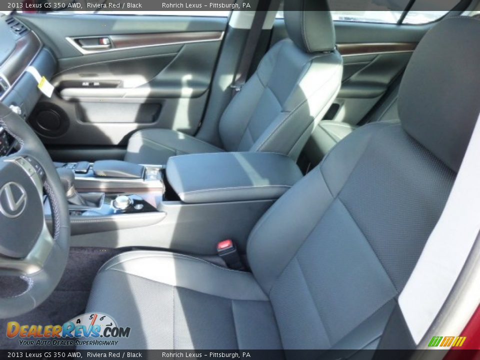 2013 Lexus GS 350 AWD Riviera Red / Black Photo #10