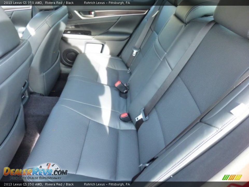 2013 Lexus GS 350 AWD Riviera Red / Black Photo #11
