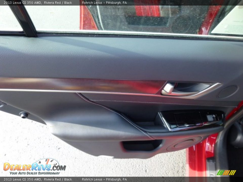 2013 Lexus GS 350 AWD Riviera Red / Black Photo #13