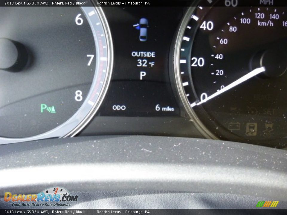 2013 Lexus GS 350 AWD Riviera Red / Black Photo #20