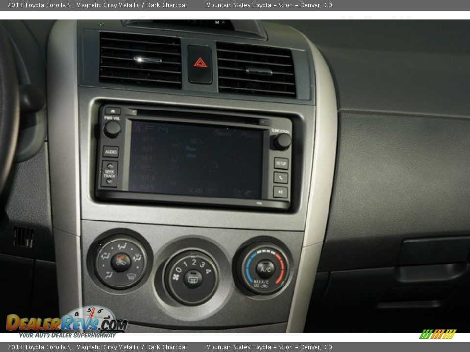 2013 Toyota Corolla S Magnetic Gray Metallic / Dark Charcoal Photo #6