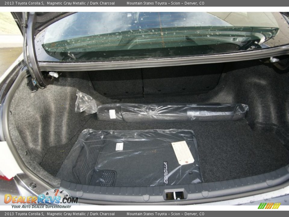2013 Toyota Corolla S Magnetic Gray Metallic / Dark Charcoal Photo #8