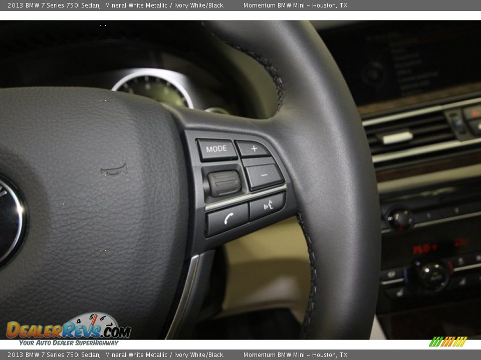 Controls of 2013 BMW 7 Series 750i Sedan Photo #22