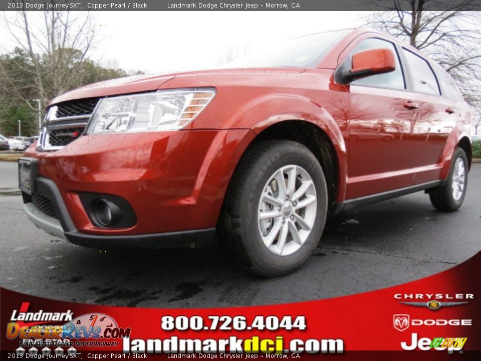 2013 Dodge Journey SXT Copper Pearl / Black Photo #1