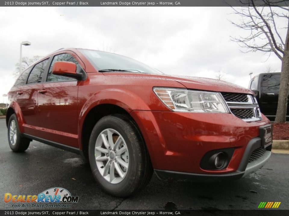 2013 Dodge Journey SXT Copper Pearl / Black Photo #4