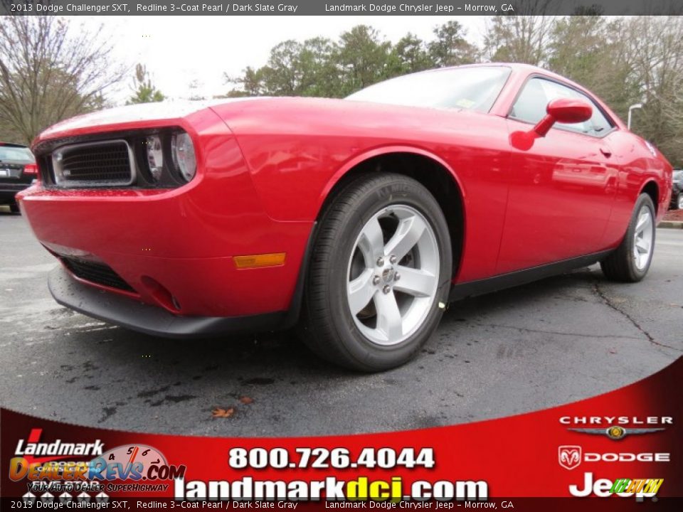2013 Dodge Challenger SXT Redline 3-Coat Pearl / Dark Slate Gray Photo #1