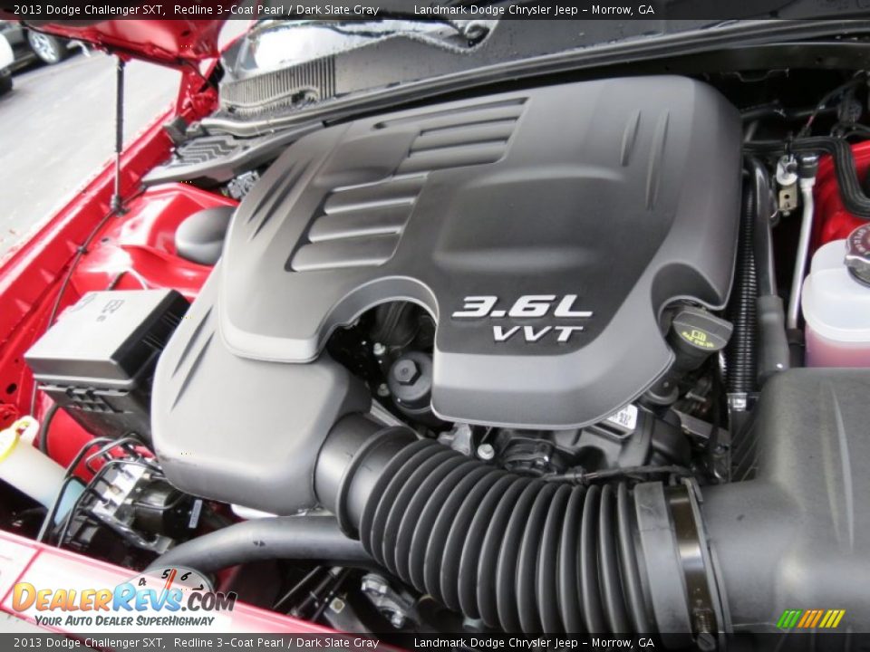 2013 Dodge Challenger SXT Redline 3-Coat Pearl / Dark Slate Gray Photo #9