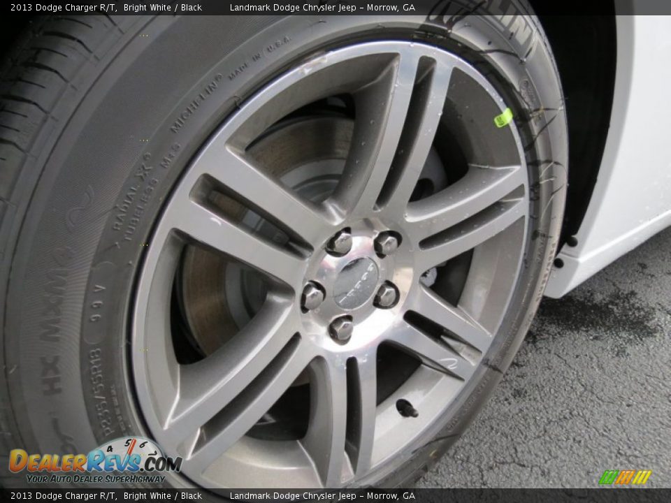 2013 Dodge Charger R/T Bright White / Black Photo #5
