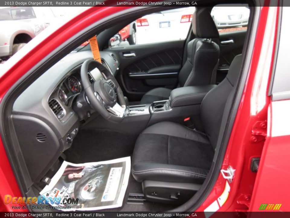 Black Interior - 2013 Dodge Charger SRT8 Photo #7