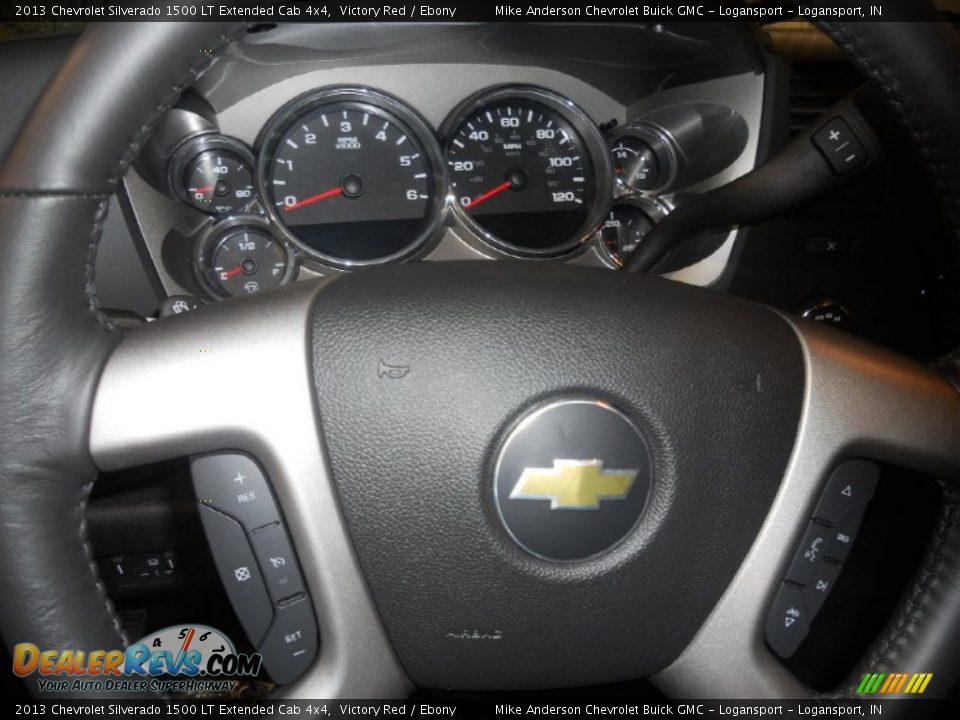 2013 Chevrolet Silverado 1500 LT Extended Cab 4x4 Victory Red / Ebony Photo #6