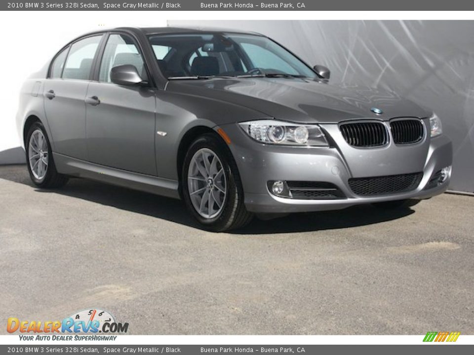 2010 BMW 3 Series 328i Sedan Space Gray Metallic / Black Photo #1