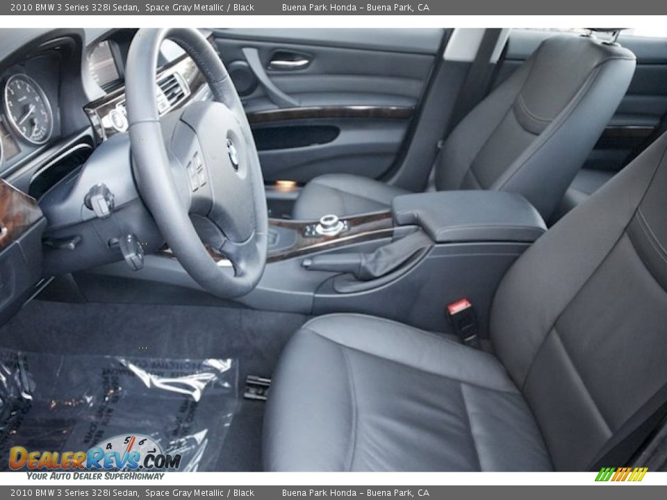 2010 BMW 3 Series 328i Sedan Space Gray Metallic / Black Photo #3