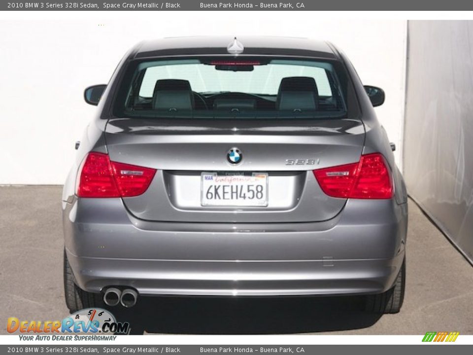2010 BMW 3 Series 328i Sedan Space Gray Metallic / Black Photo #9