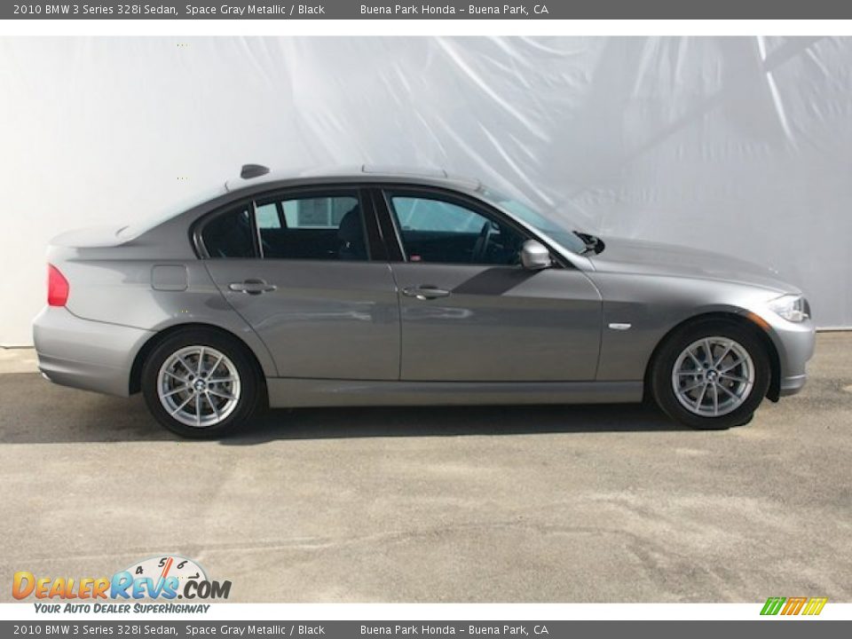 2010 BMW 3 Series 328i Sedan Space Gray Metallic / Black Photo #10