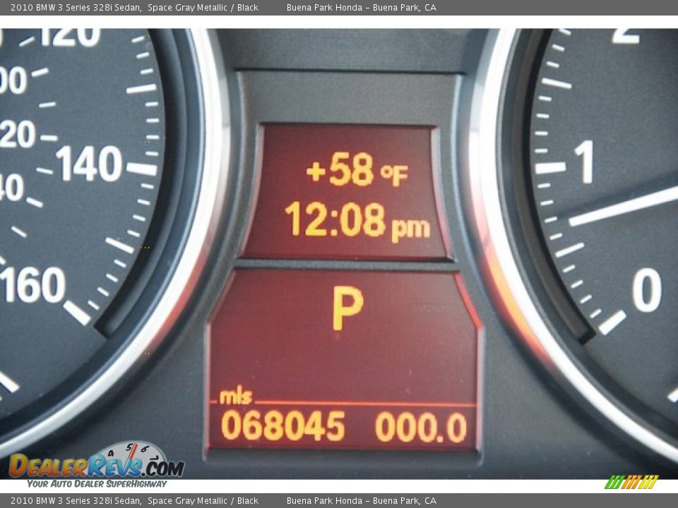 2010 BMW 3 Series 328i Sedan Space Gray Metallic / Black Photo #12