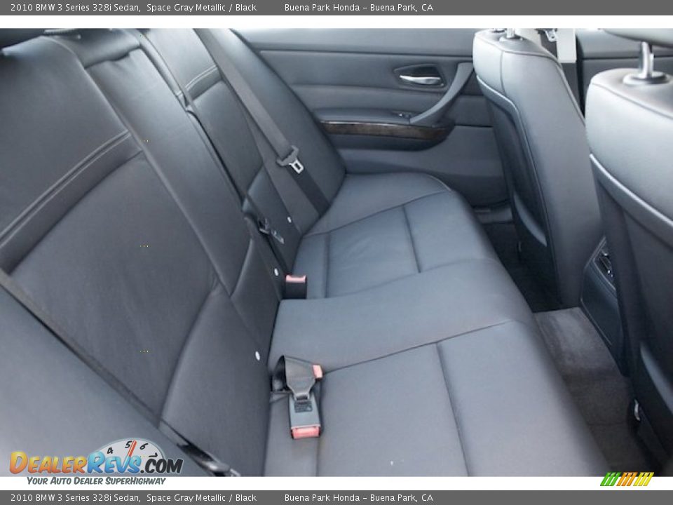 2010 BMW 3 Series 328i Sedan Space Gray Metallic / Black Photo #18