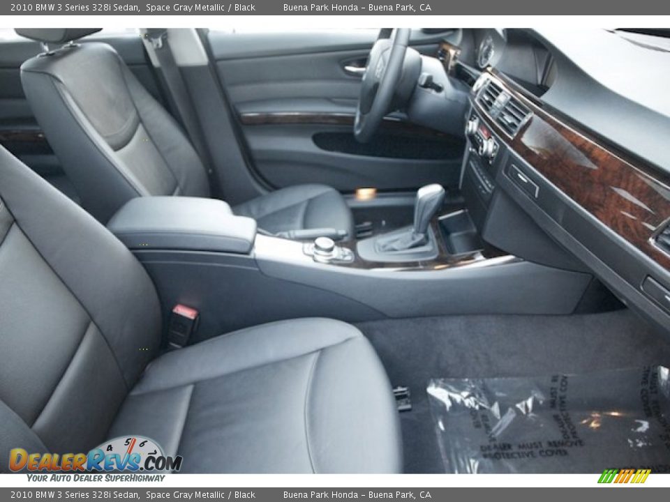2010 BMW 3 Series 328i Sedan Space Gray Metallic / Black Photo #21