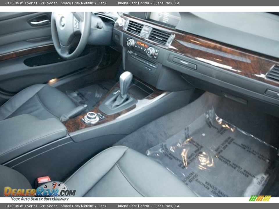 2010 BMW 3 Series 328i Sedan Space Gray Metallic / Black Photo #22