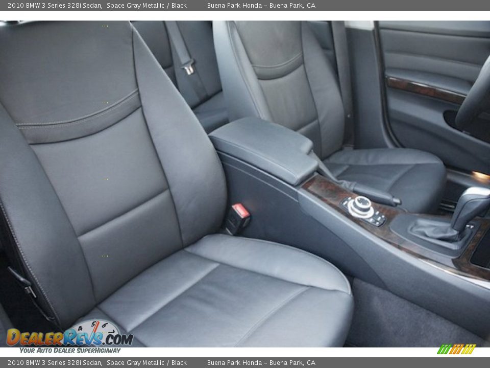 2010 BMW 3 Series 328i Sedan Space Gray Metallic / Black Photo #23
