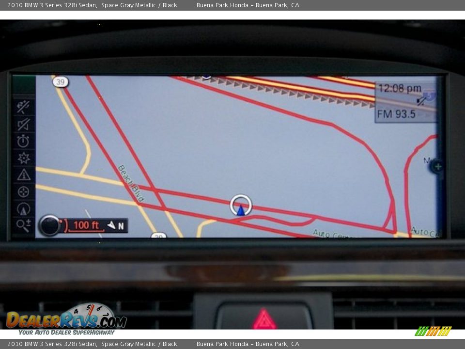 2010 BMW 3 Series 328i Sedan Space Gray Metallic / Black Photo #25