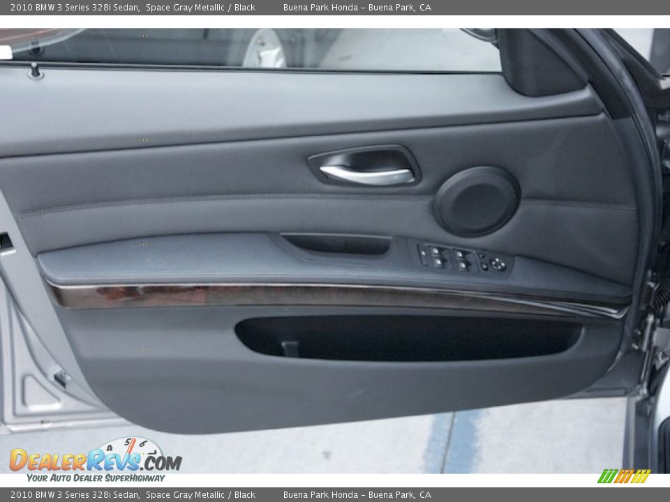 2010 BMW 3 Series 328i Sedan Space Gray Metallic / Black Photo #27