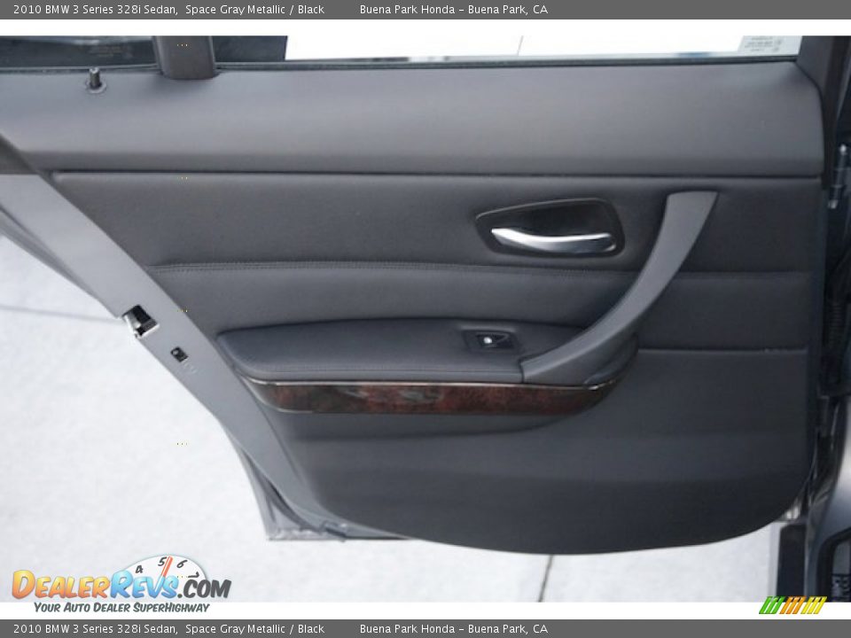 2010 BMW 3 Series 328i Sedan Space Gray Metallic / Black Photo #28