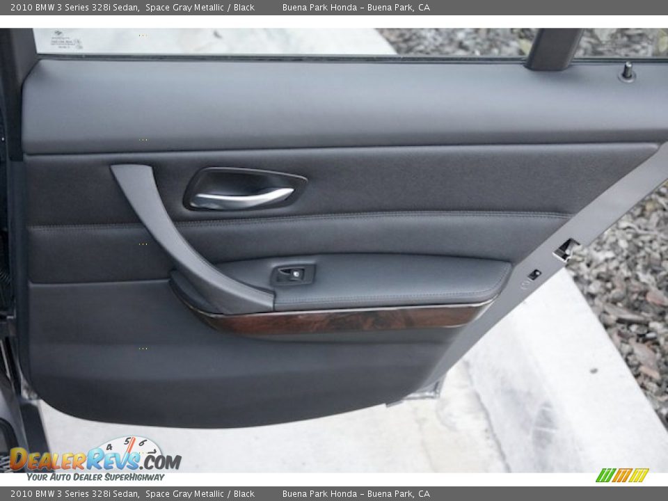 2010 BMW 3 Series 328i Sedan Space Gray Metallic / Black Photo #29