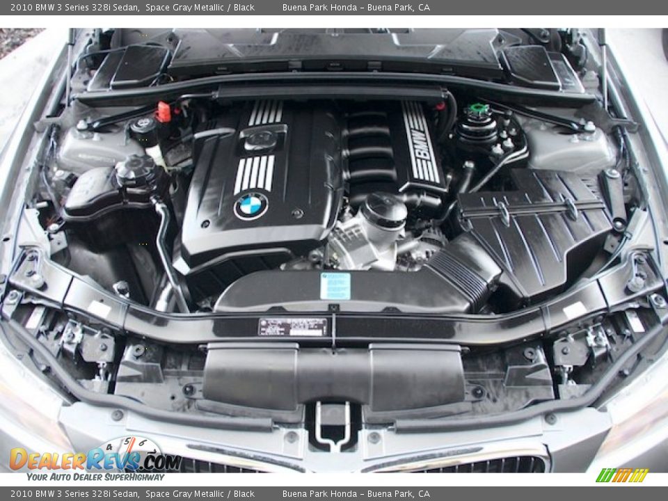 2010 BMW 3 Series 328i Sedan Space Gray Metallic / Black Photo #31