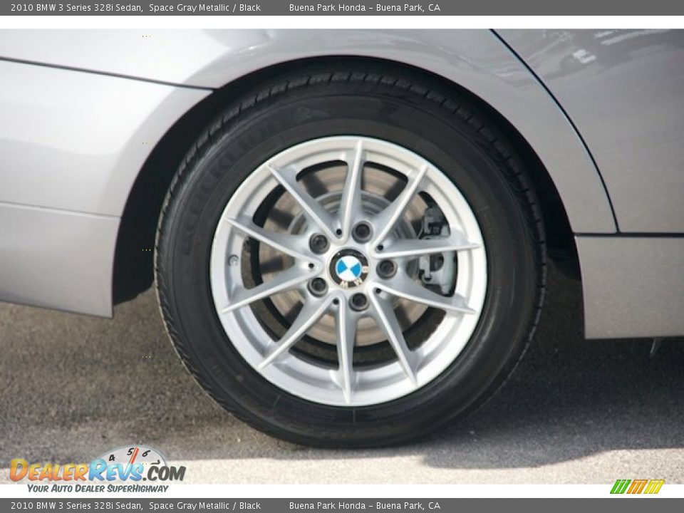 2010 BMW 3 Series 328i Sedan Space Gray Metallic / Black Photo #32