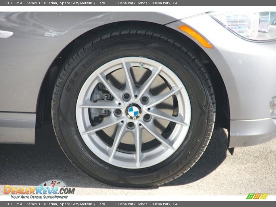 2010 BMW 3 Series 328i Sedan Space Gray Metallic / Black Photo #33