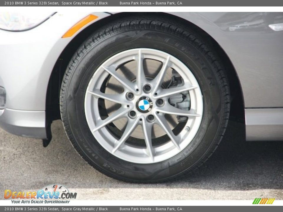 2010 BMW 3 Series 328i Sedan Space Gray Metallic / Black Photo #34