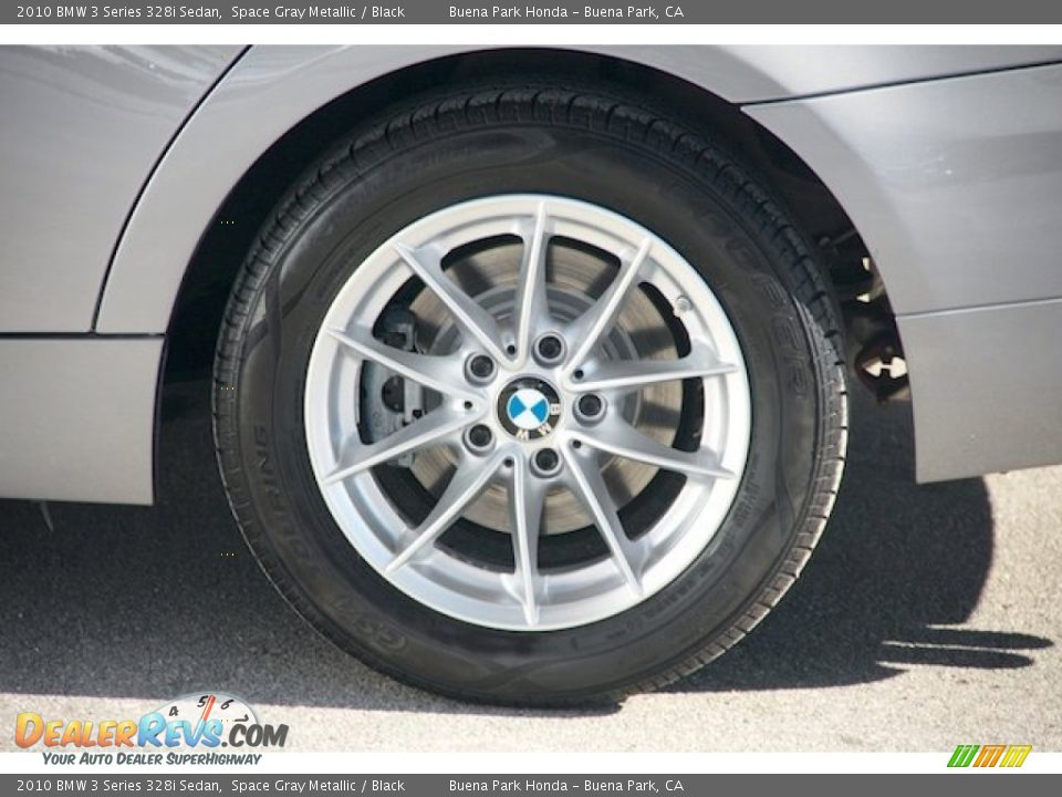 2010 BMW 3 Series 328i Sedan Space Gray Metallic / Black Photo #35