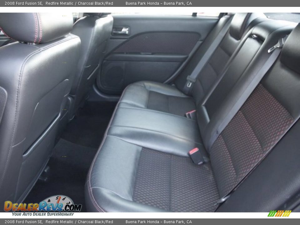 Rear Seat of 2008 Ford Fusion SE Photo #4